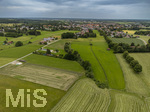 16.06.2026,  Bad Wörishofen im Unterallgäu, Hochwasser-Massnahmen im Süden der Stadt, zwischen Ortsrand und Waldsee.