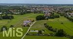 16.06.2026,  Bad Wörishofen im Unterallgäu, Hochwasser-Massnahmen im Süden der Stadt, zwischen Ortsrand und Waldsee.