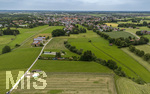 16.06.2026,  Bad Wörishofen im Unterallgäu, Hochwasser-Massnahmen im Süden der Stadt, zwischen Ortsrand und Waldsee.