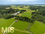 16.06.2026,  Bad Wörishofen im Unterallgäu, Hochwasser-Massnahmen im Süden der Stadt, zwischen Ortsrand und Waldsee.