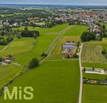 16.06.2026,  Bad Wörishofen im Unterallgäu, Hochwasser-Massnahmen im Süden der Stadt, zwischen Ortsrand und Waldsee.