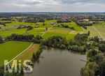 16.06.2026,  Bad Wörishofen im Unterallgäu, Hochwasser-Massnahmen im Süden der Stadt, zwischen Ortsrand und Waldsee.
