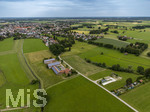 16.06.2026,  Bad Wörishofen im Unterallgäu, Hochwasser-Massnahmen im Süden der Stadt, zwischen Ortsrand und Waldsee.