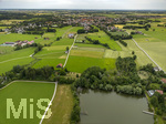 16.06.2026,  Bad Wörishofen im Unterallgäu, Hochwasser-Massnahmen im Süden der Stadt, zwischen Ortsrand und Waldsee.