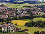 17.06.2026,  Bad Wörishofen im Unterallgäu, Drohnenaufnahmen vom Süden der Stadt, 