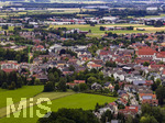 17.06.2026,  Bad Wörishofen im Unterallgäu, Drohnenaufnahmen vom Süden der Stadt, 