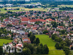 17.06.2026,  Bad Wörishofen im Unterallgäu, Drohnenaufnahmen vom Süden der Stadt, 
