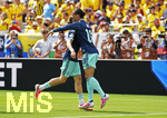 25.06.2026, Fussball Weltmeisterschaft 2026 in den USA, 3.Spieltag Gruppe E, Ecuador - Deutschland, im MetLife Stadium (New York/New Jersey, East Rutherford),  Torjubel re: Leroy Sane (Deutschland) 