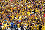 25.06.2026, Fussball Weltmeisterschaft 2026 in den USA, 3.Spieltag Gruppe E, Ecuador - Deutschland, im MetLife Stadium (New York/New Jersey, East Rutherford),  Fans Ecuador