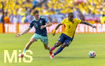 25.06.2026, Fussball Weltmeisterschaft 2026 in den USA, 3.Spieltag Gruppe E, Ecuador - Deutschland, im MetLife Stadium (New York/New Jersey, East Rutherford),  v.lI. Florian Wirtz (Deutschland) gegen John YEBOAH (Equador) 