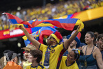 25.06.2026, Fussball Weltmeisterschaft 2026 in den USA, 3.Spieltag Gruppe E, Ecuador - Deutschland, im MetLife Stadium (New York/New Jersey, East Rutherford),  Fans Ecuador