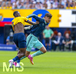 25.06.2026, Fussball Weltmeisterschaft 2026 in den USA, 3.Spieltag Gruppe E, Ecuador - Deutschland, im MetLife Stadium (New York/New Jersey, East Rutherford), v.re: Kai Hawertz (Deutschland) gegen Willian Pacho (Equador) 