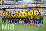 25.06.2026, Fussball Weltmeisterschaft 2026 in den USA, 3.Spieltag Gruppe E, Ecuador - Deutschland, im MetLife Stadium (New York/New Jersey, East Rutherford), Mannschaftsfoto Ecuador