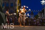 26.06.2026,  Frundsbergfest Mindelheim 2026, ein bekanntes Historisches-Fest im Unterallgäu mit tausenden Mitwirkenden. Die Kreisstadt Mindelheim kehrt für eine Woche ins Mittelalter zurück und feiert ihre historische Geschichte. Am ersten Freitag ist Stimmungsvolles Altstadtfest und Lagerleben in den Gassen und Strassen der Innenstadt angesagt. Feuershow am Marienplatz. 
