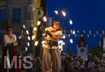 26.06.2026,  Frundsbergfest Mindelheim 2026, ein bekanntes Historisches-Fest im Unterallgäu mit tausenden Mitwirkenden. Die Kreisstadt Mindelheim kehrt für eine Woche ins Mittelalter zurück und feiert ihre historische Geschichte. Am ersten Freitag ist Stimmungsvolles Altstadtfest und Lagerleben in den Gassen und Strassen der Innenstadt angesagt. Feuershow am Marienplatz. 