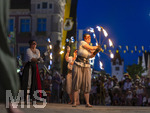 26.06.2026,  Frundsbergfest Mindelheim 2026, ein bekanntes Historisches-Fest im Unterallgäu mit tausenden Mitwirkenden. Die Kreisstadt Mindelheim kehrt für eine Woche ins Mittelalter zurück und feiert ihre historische Geschichte. Am ersten Freitag ist Stimmungsvolles Altstadtfest und Lagerleben in den Gassen und Strassen der Innenstadt angesagt. Feuershow am Marienplatz. 