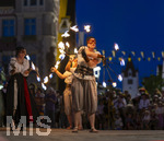 26.06.2026,  Frundsbergfest Mindelheim 2026, ein bekanntes Historisches-Fest im Unterallgäu mit tausenden Mitwirkenden. Die Kreisstadt Mindelheim kehrt für eine Woche ins Mittelalter zurück und feiert ihre historische Geschichte. Am ersten Freitag ist Stimmungsvolles Altstadtfest und Lagerleben in den Gassen und Strassen der Innenstadt angesagt. Feuershow am Marienplatz. 
