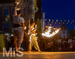 26.06.2026,  Frundsbergfest Mindelheim 2026, ein bekanntes Historisches-Fest im Unterallgäu mit tausenden Mitwirkenden. Die Kreisstadt Mindelheim kehrt für eine Woche ins Mittelalter zurück und feiert ihre historische Geschichte. Am ersten Freitag ist Stimmungsvolles Altstadtfest und Lagerleben in den Gassen und Strassen der Innenstadt angesagt. Feuershow am Marienplatz. 