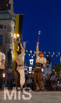 26.06.2026,  Frundsbergfest Mindelheim 2026, ein bekanntes Historisches-Fest im Unterallgäu mit tausenden Mitwirkenden. Die Kreisstadt Mindelheim kehrt für eine Woche ins Mittelalter zurück und feiert ihre historische Geschichte. Am ersten Freitag ist Stimmungsvolles Altstadtfest und Lagerleben in den Gassen und Strassen der Innenstadt angesagt. Feuershow am Marienplatz. 
