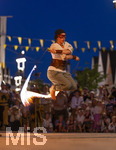 26.06.2026,  Frundsbergfest Mindelheim 2026, ein bekanntes Historisches-Fest im Unterallgäu mit tausenden Mitwirkenden. Die Kreisstadt Mindelheim kehrt für eine Woche ins Mittelalter zurück und feiert ihre historische Geschichte. Am ersten Freitag ist Stimmungsvolles Altstadtfest und Lagerleben in den Gassen und Strassen der Innenstadt angesagt. Feuershow am Marienplatz. 