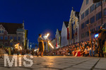 26.06.2026,  Frundsbergfest Mindelheim 2026, ein bekanntes Historisches-Fest im Unterallgäu mit tausenden Mitwirkenden. Die Kreisstadt Mindelheim kehrt für eine Woche ins Mittelalter zurück und feiert ihre historische Geschichte. Am ersten Freitag ist Stimmungsvolles Altstadtfest und Lagerleben in den Gassen und Strassen der Innenstadt angesagt. Feuershow am Marienplatz.