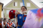 27.06.2026,  Frundsbergfest Mindelheim 2026, ein bekanntes Historisches-Fest im Unterallgäu mit tausenden Mitwirkenden. Die Kreisstadt Mindelheim kehrt für eine Woche ins Mittelalter zurück und feiert ihre historische Geschichte. Stimmungsvolles Altstadtfest und Lagerleben in den Gassen und Strassen. Fahnenschwinger Sbandieratori Sansepolcro, aus Italien am Marienplatz 