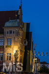 27.06.2026,  Frundsbergfest Mindelheim 2026, ein bekanntes Historisches-Fest im Unterallgäu mit tausenden Mitwirkenden. Die Kreisstadt Mindelheim kehrt für eine Woche ins Mittelalter zurück und feiert ihre historische Geschichte. Stimmungsvolles Altstadtfest und Lagerleben in den Gassen und Strassen. Abendstimmung am Rathaus mit der Frundsbergstatue. 