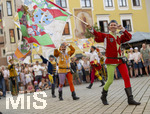 27.06.2026,  Frundsbergfest Mindelheim 2026, ein bekanntes Historisches-Fest im Unterallgäu mit tausenden Mitwirkenden. Die Kreisstadt Mindelheim kehrt für eine Woche ins Mittelalter zurück und feiert ihre historische Geschichte. Stimmungsvolles Altstadtfest und Lagerleben in den Gassen und Strassen. Fahnenschwinger Sbandieratori Sansepolcro, aus Italien am Marienplatz
