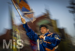 27.06.2026,  Frundsbergfest Mindelheim 2026, ein bekanntes Historisches-Fest im Unterallgäu mit tausenden Mitwirkenden. Die Kreisstadt Mindelheim kehrt für eine Woche ins Mittelalter zurück und feiert ihre historische Geschichte. Stimmungsvolles Altstadtfest und Lagerleben in den Gassen und Strassen. Fahnenschwinger Sbandieratori Sansepolcro, aus Italien am Marienplatz