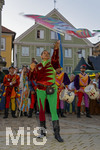 27.06.2026,  Frundsbergfest Mindelheim 2026, ein bekanntes Historisches-Fest im Unterallgäu mit tausenden Mitwirkenden. Die Kreisstadt Mindelheim kehrt für eine Woche ins Mittelalter zurück und feiert ihre historische Geschichte. Stimmungsvolles Altstadtfest und Lagerleben in den Gassen und Strassen. Fahnenschwinger Sbandieratori Sansepolcro, aus Italien am Marienplatz