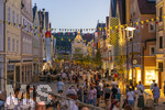 27.06.2026,  Frundsbergfest Mindelheim 2026, ein bekanntes Historisches-Fest im Unterallgäu mit tausenden Mitwirkenden. Die Kreisstadt Mindelheim kehrt für eine Woche ins Mittelalter zurück und feiert ihre historische Geschichte. Stimmungsvolles Altstadtfest und Lagerleben in den Gassen und Strassen. Die Maximilianstrasse ist belebt und stimmungsvoll beleuchtet.