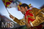 27.06.2026,  Frundsbergfest Mindelheim 2026, ein bekanntes Historisches-Fest im Unterallgäu mit tausenden Mitwirkenden. Die Kreisstadt Mindelheim kehrt für eine Woche ins Mittelalter zurück und feiert ihre historische Geschichte. Stimmungsvolles Altstadtfest und Lagerleben in den Gassen und Strassen. Fahnenschwinger Sbandieratori Sansepolcro, aus Italien am Marienplatz