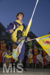 27.06.2026,  Frundsbergfest Mindelheim 2026, ein bekanntes Historisches-Fest im Unterallgäu mit tausenden Mitwirkenden. Die Kreisstadt Mindelheim kehrt für eine Woche ins Mittelalter zurück und feiert ihre historische Geschichte. Stimmungsvolles Altstadtfest und Lagerleben in den Gassen und Strassen. Fahnenschwinger Sbandieratori Sansepolcro, aus Italien am Marienplatz