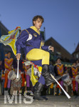 27.06.2026,  Frundsbergfest Mindelheim 2026, ein bekanntes Historisches-Fest im Unterallgäu mit tausenden Mitwirkenden. Die Kreisstadt Mindelheim kehrt für eine Woche ins Mittelalter zurück und feiert ihre historische Geschichte. Stimmungsvolles Altstadtfest und Lagerleben in den Gassen und Strassen. Fahnenschwinger Sbandieratori Sansepolcro, aus Italien am Marienplatz