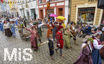 28.06.2026,  Frundsbergfest Mindelheim 2026, ein bekanntes Historisches-Fest im Unterallgäu mit tausenden Mitwirkenden. Die Kreisstadt Mindelheim kehrt für eine Woche ins Mittelalter zurück und feiert ihre historische Geschichte. Am heutigen Sonntag zieht sich der Historische Festzug durch die geschmückte Altstatdt.