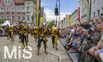 28.06.2026,  Frundsbergfest Mindelheim 2026, ein bekanntes Historisches-Fest im Unterallgäu mit tausenden Mitwirkenden. Die Kreisstadt Mindelheim kehrt für eine Woche ins Mittelalter zurück und feiert ihre historische Geschichte. Am heutigen Sonntag zieht sich der Historische Festzug durch die geschmückte Altstatdt.