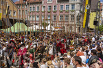 28.06.2026,  Frundsbergfest Mindelheim 2026, ein bekanntes Historisches-Fest im Unterallgäu mit tausenden Mitwirkenden. Die Kreisstadt Mindelheim kehrt für eine Woche ins Mittelalter zurück und feiert ihre historische Geschichte. Am heutigen Sonntag zieht sich der Historische Festzug durch die geschmückte Altstatdt. Am Ende der Gewalthaufen.