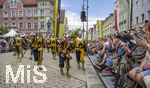 28.06.2026,  Frundsbergfest Mindelheim 2026, ein bekanntes Historisches-Fest im Unterallgäu mit tausenden Mitwirkenden. Die Kreisstadt Mindelheim kehrt für eine Woche ins Mittelalter zurück und feiert ihre historische Geschichte. Am heutigen Sonntag zieht sich der Historische Festzug durch die geschmückte Altstatdt.
