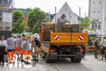 28.06.2026,  Frundsbergfest Mindelheim 2026, ein bekanntes Historisches-Fest im Unterallgäu mit tausenden Mitwirkenden. Die Kreisstadt Mindelheim kehrt für eine Woche ins Mittelalter zurück und feiert ihre historische Geschichte. Am heutigen Sonntag zieht sich der Historische Festzug durch die geschmückte Altstatdt.
