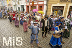 28.06.2026,  Frundsbergfest Mindelheim 2026, ein bekanntes Historisches-Fest im Unterallgäu mit tausenden Mitwirkenden. Die Kreisstadt Mindelheim kehrt für eine Woche ins Mittelalter zurück und feiert ihre historische Geschichte. Am heutigen Sonntag zieht sich der Historische Festzug durch die geschmückte Altstatdt. 