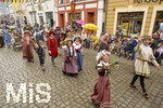 28.06.2026,  Frundsbergfest Mindelheim 2026, ein bekanntes Historisches-Fest im Unterallgäu mit tausenden Mitwirkenden. Die Kreisstadt Mindelheim kehrt für eine Woche ins Mittelalter zurück und feiert ihre historische Geschichte. Am heutigen Sonntag zieht sich der Historische Festzug durch die geschmückte Altstatdt. 