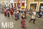 28.06.2026,  Frundsbergfest Mindelheim 2026, ein bekanntes Historisches-Fest im Unterallgäu mit tausenden Mitwirkenden. Die Kreisstadt Mindelheim kehrt für eine Woche ins Mittelalter zurück und feiert ihre historische Geschichte. Am heutigen Sonntag zieht sich der Historische Festzug durch die geschmückte Altstatdt. 