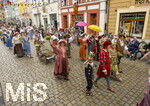 28.06.2026,  Frundsbergfest Mindelheim 2026, ein bekanntes Historisches-Fest im Unterallgäu mit tausenden Mitwirkenden. Die Kreisstadt Mindelheim kehrt für eine Woche ins Mittelalter zurück und feiert ihre historische Geschichte. Am heutigen Sonntag zieht sich der Historische Festzug durch die geschmückte Altstatdt. 
