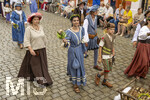 28.06.2026,  Frundsbergfest Mindelheim 2026, ein bekanntes Historisches-Fest im Unterallgäu mit tausenden Mitwirkenden. Die Kreisstadt Mindelheim kehrt für eine Woche ins Mittelalter zurück und feiert ihre historische Geschichte. Am heutigen Sonntag zieht sich der Historische Festzug durch die geschmückte Altstatdt. 