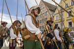 28.06.2026,  Frundsbergfest Mindelheim 2026, ein bekanntes Historisches-Fest im Unterallgäu mit tausenden Mitwirkenden. Die Kreisstadt Mindelheim kehrt für eine Woche ins Mittelalter zurück und feiert ihre historische Geschichte. Am heutigen Sonntag zieht sich der Historische Festzug durch die geschmückte Altstatdt. 