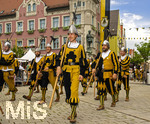 28.06.2026,  Frundsbergfest Mindelheim 2026, ein bekanntes Historisches-Fest im Unterallgäu mit tausenden Mitwirkenden. Die Kreisstadt Mindelheim kehrt für eine Woche ins Mittelalter zurück und feiert ihre historische Geschichte. Am heutigen Sonntag zieht sich der Historische Festzug durch die geschmückte Altstatdt. 