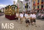 28.06.2026,  Frundsbergfest Mindelheim 2026, ein bekanntes Historisches-Fest im Unterallgäu mit tausenden Mitwirkenden. Die Kreisstadt Mindelheim kehrt für eine Woche ins Mittelalter zurück und feiert ihre historische Geschichte. Am heutigen Sonntag zieht sich der Historische Festzug durch die geschmückte Altstatdt. 