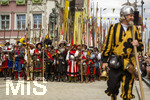28.06.2026,  Frundsbergfest Mindelheim 2026, ein bekanntes Historisches-Fest im Unterallgäu mit tausenden Mitwirkenden. Die Kreisstadt Mindelheim kehrt für eine Woche ins Mittelalter zurück und feiert ihre historische Geschichte. Am heutigen Sonntag zieht sich der Historische Festzug durch die geschmückte Altstatdt. 