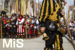 28.06.2026,  Frundsbergfest Mindelheim 2026, ein bekanntes Historisches-Fest im Unterallgäu mit tausenden Mitwirkenden. Die Kreisstadt Mindelheim kehrt für eine Woche ins Mittelalter zurück und feiert ihre historische Geschichte. Am heutigen Sonntag zieht sich der Historische Festzug durch die geschmückte Altstatdt. 