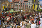 28.06.2026,  Frundsbergfest Mindelheim 2026, ein bekanntes Historisches-Fest im Unterallgäu mit tausenden Mitwirkenden. Die Kreisstadt Mindelheim kehrt für eine Woche ins Mittelalter zurück und feiert ihre historische Geschichte. Am heutigen Sonntag zieht sich der Historische Festzug durch die geschmückte Altstatdt. 